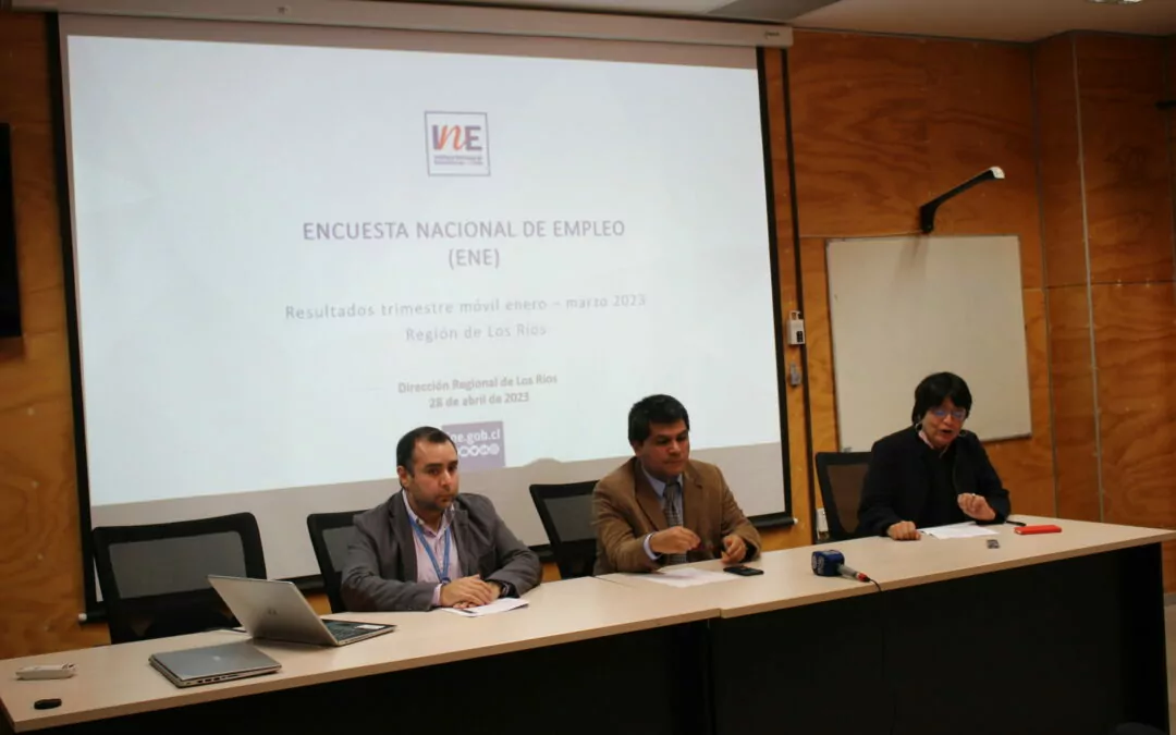 En FACEA, INE Los Ríos dio a conocer cifras regionales de empleo del trimestre enero-marzo 2023