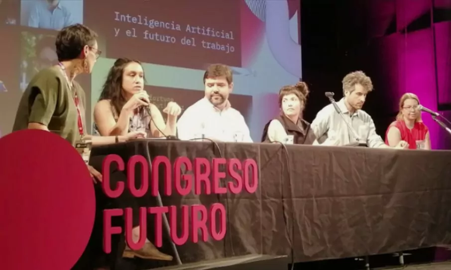 Dra. Francisca Gutiérrez expuso sobre IA y el futuro del trabajo en el marco del Congreso del Futuro, 2024